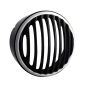 AllExtreme EXSTC1T 7 Inch PVC Headlight Grill Cover Bike with DRL LED Light for Motorcycle (Tricolor)