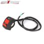 Allextreme EXSLW2S Universal 6 LED Round Fog Auxiliary Light Metal Stand with Switch for Bikes Motorcycle and Cars (18W, White Light, 2 PCS)
