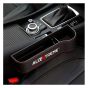Allextreme EXSO02 Car Seat Gap Filler Leather PU Car Console Side Storage Organizer Seat Pockets Catch Caddy/Card Mobile Holder Storage Box (Black, 2 PC)