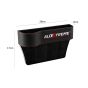 Allextreme EXSO01 Car Seat Gap Filler Leather PU Car Console Side Storage Organizer Seat Pockets Catch Caddy/Card Mobile Holder Storage Box (Black, 1 PC)
