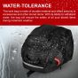 Allextreme EXRBTC1 Magnetic Fuel Tank Bag with Rain Cover Universal Fit Sling Storage Accessory for All Motorcycles Bike (Black)