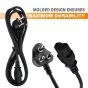Allextreme Computer Power Cable CPU ISI Power Cable Cord for Desktop PC, Monitor, SMPS, and Printer Long-Lasting 1.8 Mtr