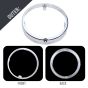 Allextreme Outer Ring for Headlight Trim Ring Heavy Duty Chrome Plated Head Lamp Cover compatible With Bullet Motorcycles