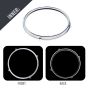 Allextreme Outer Ring for Headlight Trim Ring Heavy Duty Chrome Plated Head Lamp Cover compatible With Bullet Motorcycles