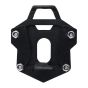 AllExtreme ALL-STD005 Bike Stand Extender Pad CNC Foot Side Kickstand Enlarger Extension Compact Support Plate Compatible with Royal Enfield Himalayan