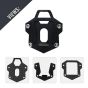 AllExtreme ALL-STD005 Bike Stand Extender Pad CNC Foot Side Kickstand Enlarger Extension Compact Support Plate Compatible with Royal Enfield Himalayan