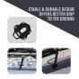 AllExtreme ALL-STD005 Bike Stand Extender Pad CNC Foot Side Kickstand Enlarger Extension Compact Support Plate Compatible with Royal Enfield Himalayan