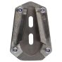 AllExtreme ALL-STD014 Bike Stand Extender Pad CNC Foot Side Kickstand Enlarger Extension Compact Support Plate with Durable for 2 Wheeler Vehicles Outdoor Parking Compatible with Bajaj Dominar