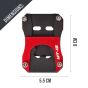 AllExtreme ALL-STD010 Bike Stand Extender Pad CNC Foot Side Kickstand Enlarger Extension Compact Support Plate Compatible with Yamaha MT15