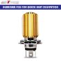 Allextreme H4 Projector LED Headlight Bulb White CREE LED Driving DRL Light for Motorcycle, Car|Truck|ScooterATV (9W, Pack of 2)