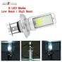 Allextreme Car COB LED H4 6000K Headlight 30 Watt 3500LM Driving Headlamp Super Bright Beam Chip Fog Light for SUVs Trucks Sedans Motorcycle (White)