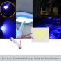 Allextreme EX12DF1 1.6W LED Light Car Interior Roof Bulb Ambient Light with Festoon Holder Energy Efficient, Bright for Motorcycles & Cars (Blue,1 Pc)