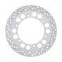 AllExtreme EXDPR01 Front Disc Plate Motorcycle Brake Rotor Plates Hub-Less Design Stainless Steel Compatible With Royal Enfield Bike (Silver)