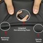 Allextreme PU Leather Seat Cover Cushion Durable, Reinforced Stitching, Comfortable, Classic Design, Dustproof & Waterproof for Motorcycle (Model-2)