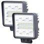 Allextreme 78W 34 LED Fog Light With Mounting Brackets Powerful Lighting Range Waterproof Ultra Bright Bulb For Car & Motorcycle (White, Pack of 2)