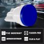 Allextreme Universal T10 LED Parking Light Super Bright Interior Pilot License Plate Dome Indicator Lamp Bulb for Car Bike and Motorcycle (1W, Blue, 2 PCS)