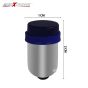 Allextreme BA9S LED Parking Light SMD Interior Pilot License Plate Dome Indicator Lamp Bulb for Car Bike and Motorcycle (2W, Blue, 2 PCS)