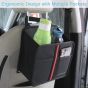Allextreme EXTCOT1 Backseat Trunk Organizer Anti-slip Storage Hanging Utility Tool Foldable Space Saver Bag with Large Capacity for Cars, SUVs & Trucks (Black)