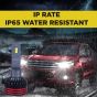 AllExtreme EXHBH01 HYPERDRIVE H1 Headlight Conversion Kit 150W LED CSP Chips 18000LM Headlamp Bulbs 6000K Bright Light IP65 Water Resistant for Car (Set of 2)