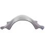 AllExtreme EXPVR16 Plastic Windscreen Visor Front Fairing Windshield Baffle Wind Deflectors for Yamaha R15 V3 (Grey)