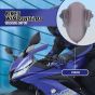 AllExtreme EXPVR16 Plastic Windscreen Visor Front Fairing Windshield Baffle Wind Deflectors for Yamaha R15 V3 (Grey)