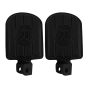 AllExtreme EXTBRE130 Bike Front & Rear Foot Rest Heavy Duty Left & Right Compatible for Royal Enfield Reborn (Black)
