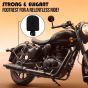 AllExtreme EXTBRE130 Bike Front & Rear Foot Rest Heavy Duty Left & Right Compatible for Royal Enfield Reborn (Black)