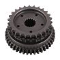 Allextreme EXSCA01 Heavy Duty Durable Self Gear Assembly Iron Material Compatible with Royal Enfield Electra, Classic & Standard (Black)