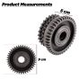 Allextreme EXSCA01 Heavy Duty Durable Self Gear Assembly Iron Material Compatible with Royal Enfield Electra, Classic & Standard (Black)
