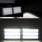 Allextreme EXBE42 24W 42 LED Fog Spotlight Strobe light Ultra Bright Driving Lamp With Mounting Brackets & 3 different Modes for Truck & Car