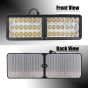 Allextreme EXBE42 24W 42 LED Fog Spotlight Strobe light Ultra Bright Driving Lamp With Mounting Brackets & 3 different Modes for Truck & Car