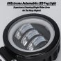 Allextreme Car 3 LED Lamp Headlight 40 Watt Driving Headlamp High Low Beam Chip DRL Fog Light for SUVs Trucks Sedans Motorcycle (30W, Pack of 1)