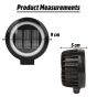 Allextreme Car 3 LED Lamp Headlight 40 Watt Driving Headlamp High Low Beam Chip DRL Fog Light for SUVs Trucks Sedans Motorcycle (30W, Pack of 1)