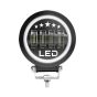 Allextreme EX27FW1 4 LED Headlight Lamp Universal Waterproof Off Road Driving CREE LED Fog Light with Mounting Brackets for Bike and Cars (27W, Blue & White, Pack of 1)