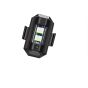 AllExtreme EXMCL01 Universal Safety Signal 7 Colours Mini USB Rechargeable Strobe Drone Lights Anti-collision LED for Helmet Bicycle Motorcycle (Pack of 1)