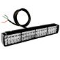 Allextreme EX1LT60 60 LED FOG Light Bar Tricolour Off Road Driving Flood and Spot Combo Lamp for Jeep ATV SUV Truck Car Boat (24W, Red, Blue and White,1 PC)