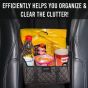 Allextreme EX-CTO-01B Trunk Organizer Backseat Large Anti-Slip Storage Hanging Utility Tool Space Saver Bag for Cars, SUVs & Trucks (Brown)