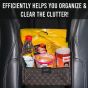 Allextreme EX-CTO-02B Trunk Organizer Backseat Large Anti-Slip Storage Hanging Utility Tool Space Saver Bag for Cars, SUVs & Trucks (Orange)