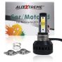 Allextreme Car LED H4 Headlight 40 Watt Driving Headlamp High Low Beam Conversion Kit Chip Fog Light for SUVs Trucks Sedans Motorcycle