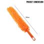 ALLEXTREME DCF-GF02 Anti Static Feather Duster Dust Cleaner Brush with Handle (Random Colour)