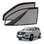 AllExtreme EXCBMH6 Car Blind Breathable Sun Shades for Front/Rear & Quarter Glass Mesh Curtain Glare Reduction Net Pullover UV Protection Compatible with MG Hector (Black, Pack of 6)