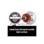 Allextreme Car Projector Lamp LED 1200LM Headlight 12 Watt Driving Headlamp High Low Beam Chip Multicolour DRL Fog Light for SUVs Trucks Sedans Motorcycle