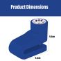 AllExtreme EXMDBB1 Mini Anti Theft Disc Brake Security Lock for Bicycle and Motorcycle (Blue)
