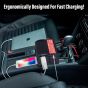 AllExtreme EXPINT02 200W Heavy Duty Portable Power Inverter 1 USB Port Charging DC to AC Output Socket with Cooling Fan for Laptops Smartphones Lights Car Gadgets Camping Equipment Vehicle Electronics