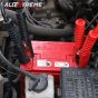 AllExtreme EX1200A1 Universal Car Auto Battery Booster Jumper Cables with Alligator Wire Clamp for Car Truck Off Road Vehicle (1200 Amp, 2.21 M)