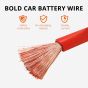 AllExtreme EX1200A1 Universal Car Auto Battery Booster Jumper Cables with Alligator Wire Clamp for Car Truck Off Road Vehicle (1200 Amp, 2.21 M)