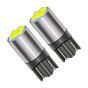 Allextreme EXLB001 Universal T10 LED Parking Light 4 SMD Bright Interior Lamp Bulb for Automobiles (White, 2 Pcs)