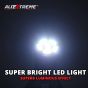 AllExtreme EXLB003 Universal T10 LED Parking Light 6 SMD Bright Interior Pilot License Plate Dome Indicator Lamp Bulb for Automobiles (3W, White, 2 Pcs)