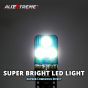 Allextreme EXLB009 Universal T10 LED Parking Light 6 SMD Bright Interior Pilot License Plate Dome Indicator Lamp Bulb for Automobiles (2W, White, 2 Pcs)