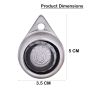 Allextreme EXP22L02 LED Parking Light 22 SMD Bright Pilot Headlight 11W License Plate Indicator Lamp Compatible With Motorcycle (2 Pcs, Red & Blue)